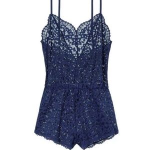 Victoria’s Secret Sheer Lace Romper
